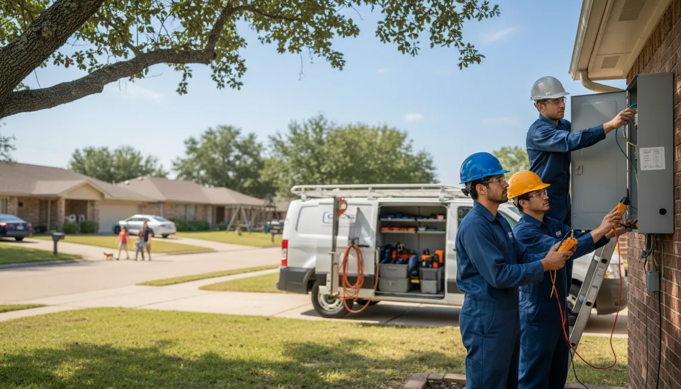 Certified electrician providing emergency electrical services in Nebo, IL